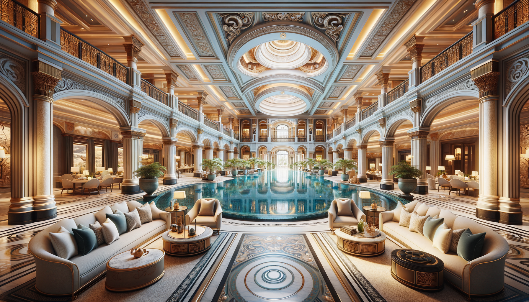 This luxury hotel and resort offers a haven of sophistication and relaxation.