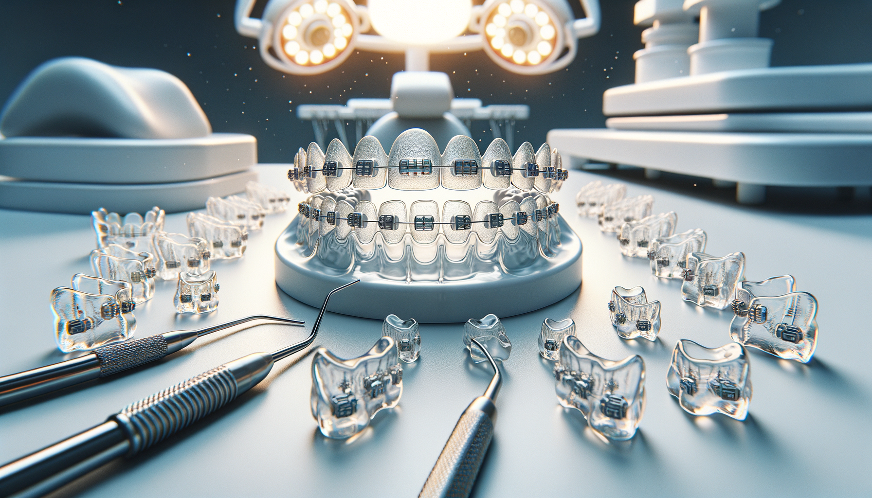 Invisible Clips and Braces: The Discreet Way to Straighten Teeth