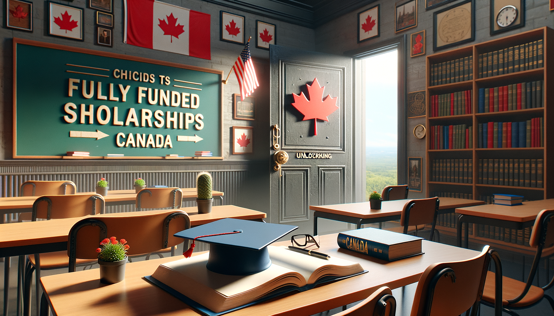 Unlocking opportunities: Fully funded scholarships in Canada