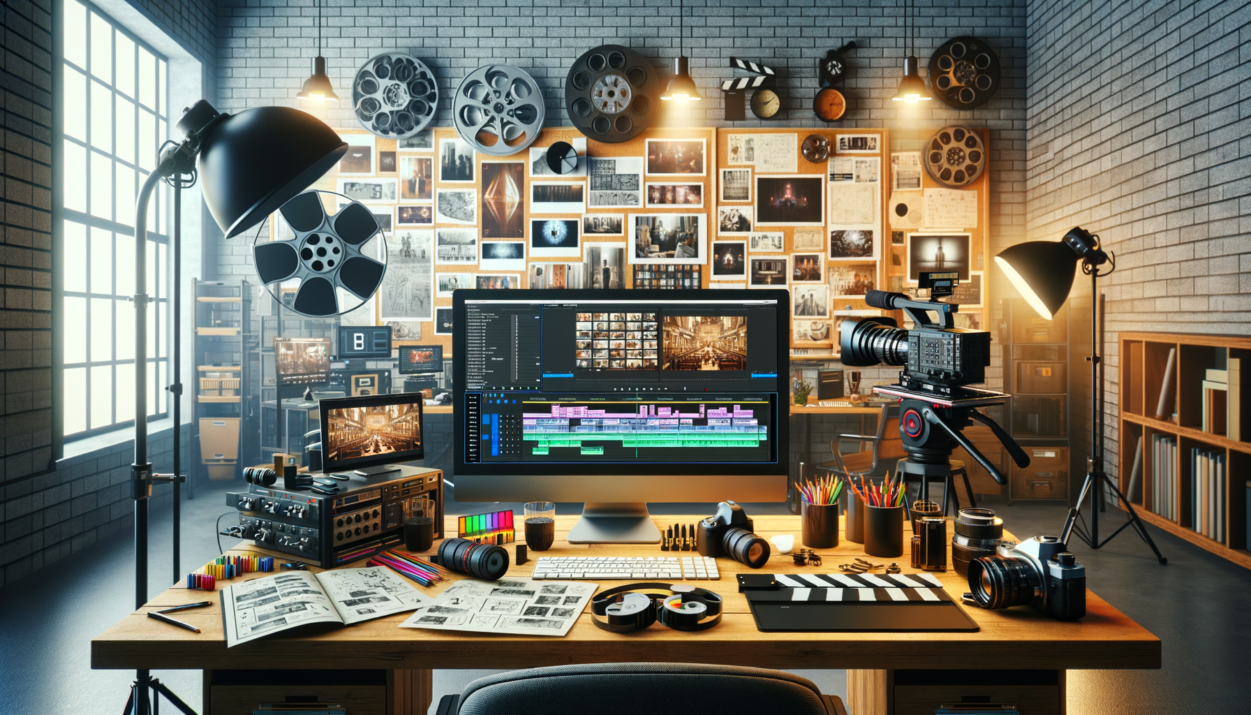 Professional Video Editing Starts